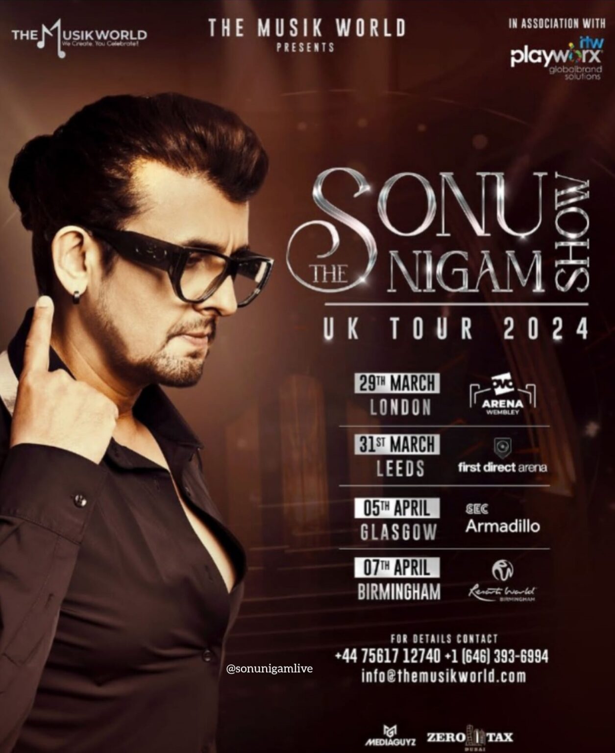 Sonu Nigam Live Concert 2024